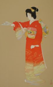 上村松園「序の舞」65×40.5